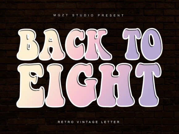 Back to Eight: A Groovy Display Font for Web Design
