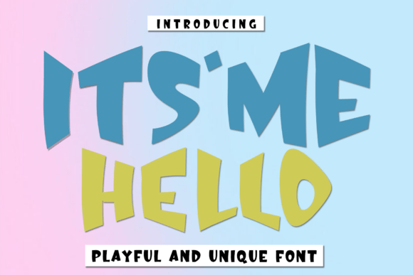 Boost Your Brand with Itsme Hello: A Fun, Quirky Font