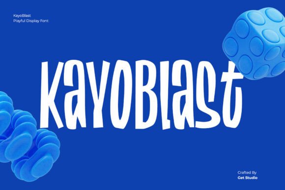 Bring Your Creations to Life with Kayoblast Font