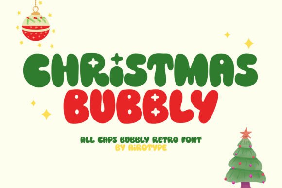 Christmas Bubbly: A Festive Font for Crafters and Creators