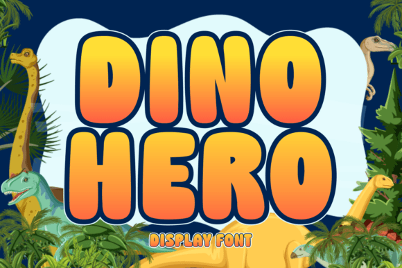 Enhance Your Brand with Dino Hero Font
