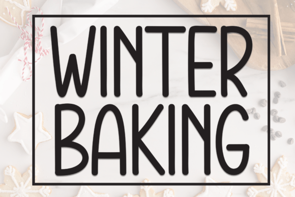 Enhance Your Brand with Winter Baking Font