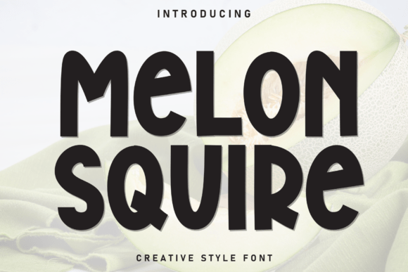 Enhance Your Craft Projects with Melon Squire Font