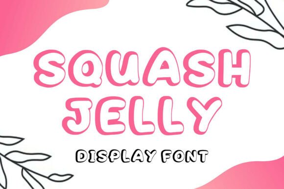 Enhance Your Web Design with Squashjelly Regular Font