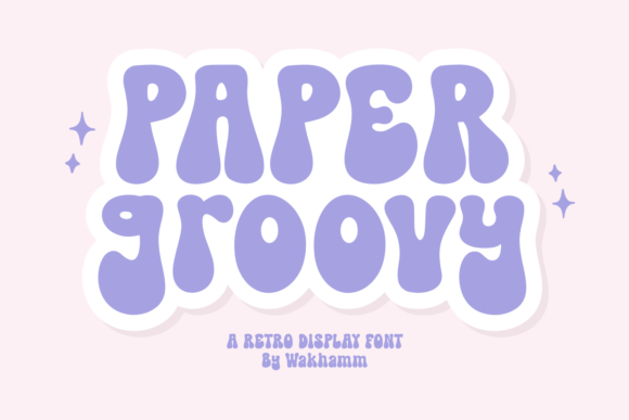 Exploring Paper Groovy: A Charming Vintage Display Font