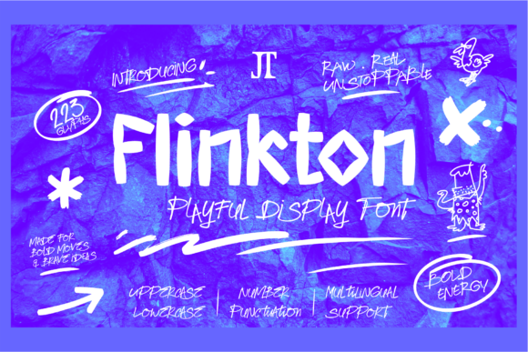 Flinkton: A Playful Font for Engaging Campaigns