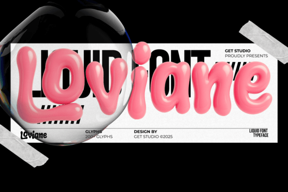Loviane: A Playful Font for Eye-Catching Editorial Design