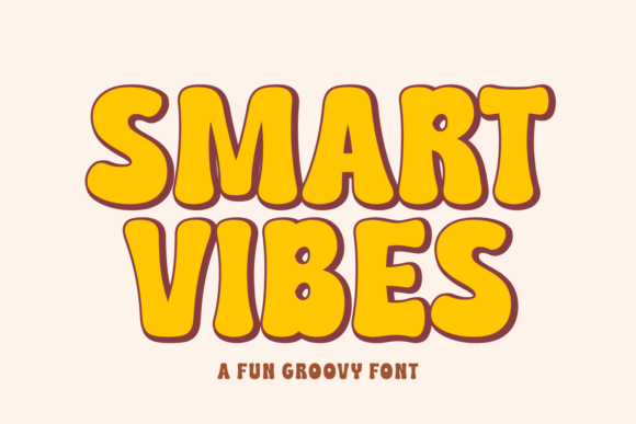 Smart Vibes: A Retro Vintage Font for Eye-Catching Designs