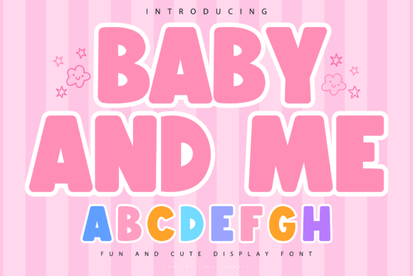 Transform Your Brand with Baby and Me: A Fun Display Font