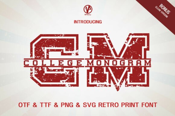 Transform Your Brand with College Monogram Font