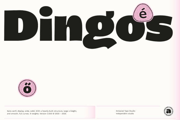 Transform Your Brand with Dingos: A Versatile Display Font