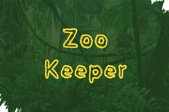 Zookeeper: A Playful Display Font for Editorial Design