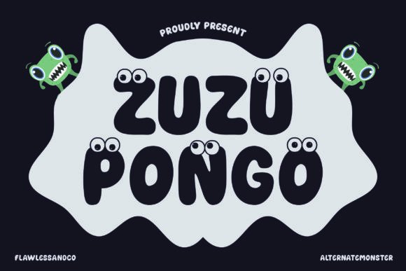 Zuzupongo: A Playful Yet Premium Display Font